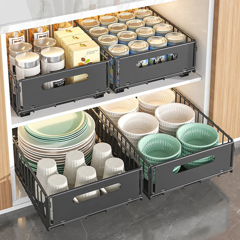 Easy Slide Kitchen Organizer