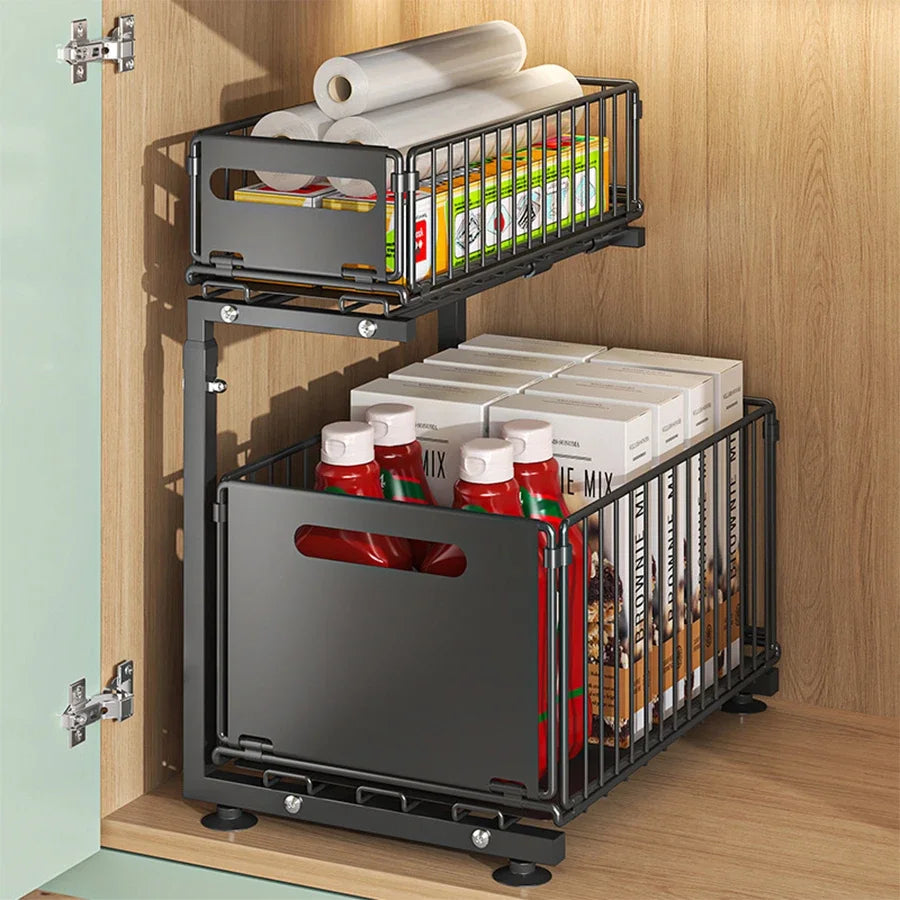 Slide-Out Space Saver Shelf