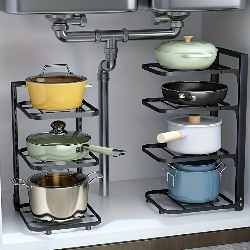 Smart Kitchen Pot Organizer