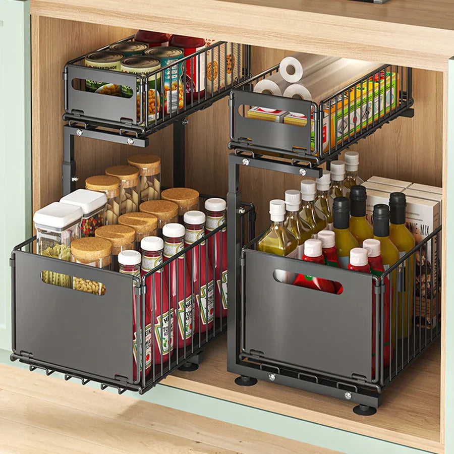 Slide-Out Space Saver Shelf