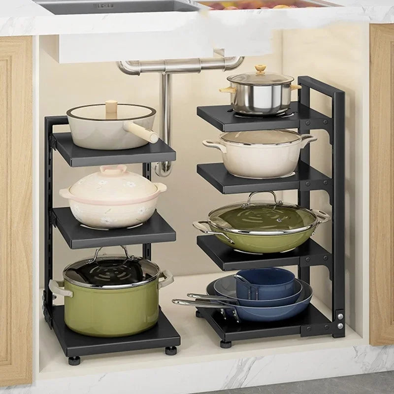 Adjustable Kitchen Storage Rack