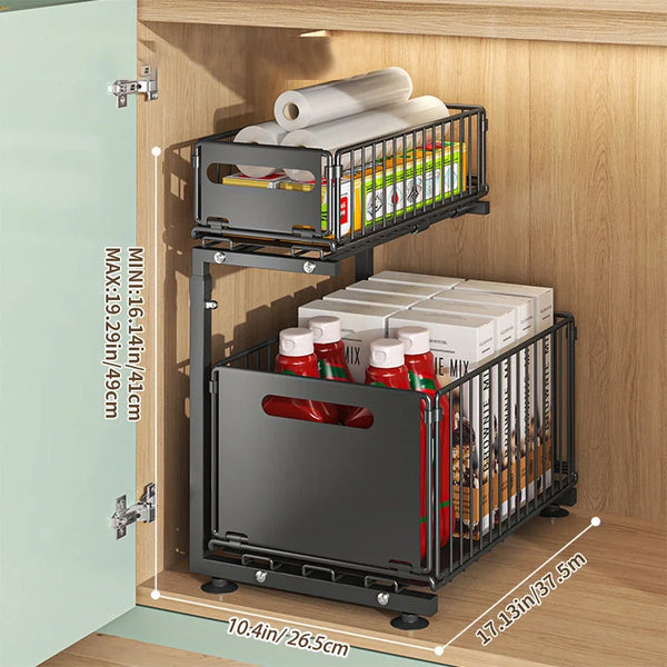 Slide-Out Space Saver Shelf